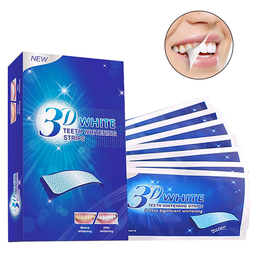 Отбеливающие полоски для зубов 3D WHITE Gel, 7 пар