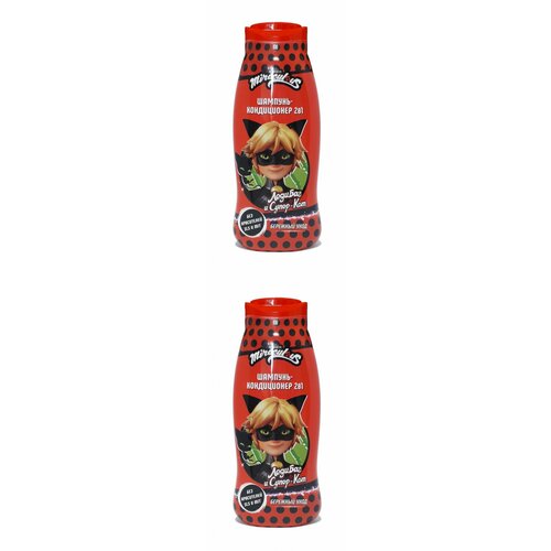 Miraculous Шампунь-кондиционер 2в1 Леди Баг и супер Кот 2 шт 902₽