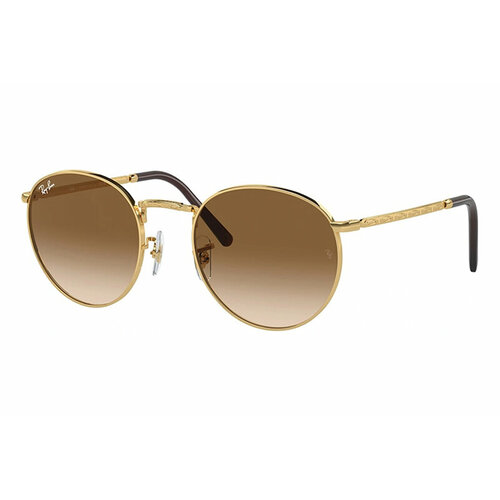 Ray-Ban, коричневый солнцезащитные очки new round unisex ray ban