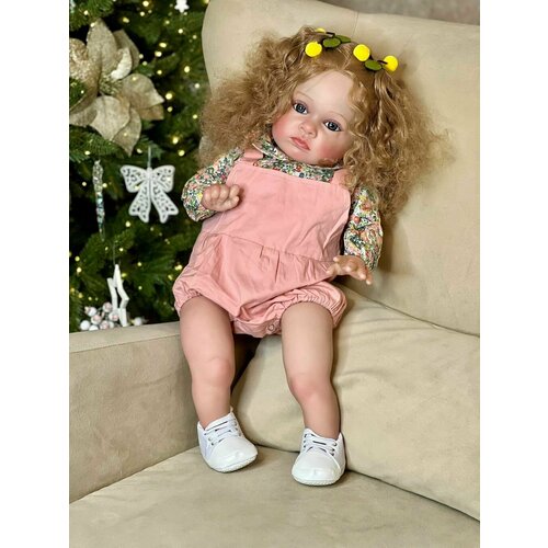 Кукла Реборн мягконабивная 60см в пакете (FA-533)