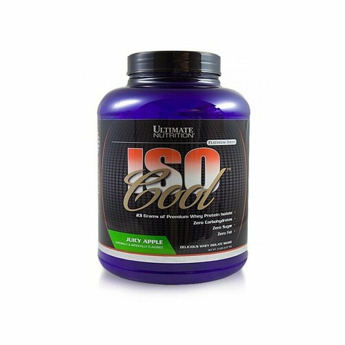 Ultimate Nutrition Isocool 2270 гр Вкус: Яблочный сок ultimate nutrition isocool 910 гр яблоко