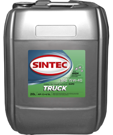 Sintec truck 15w40 API CI-4/SL (20л)