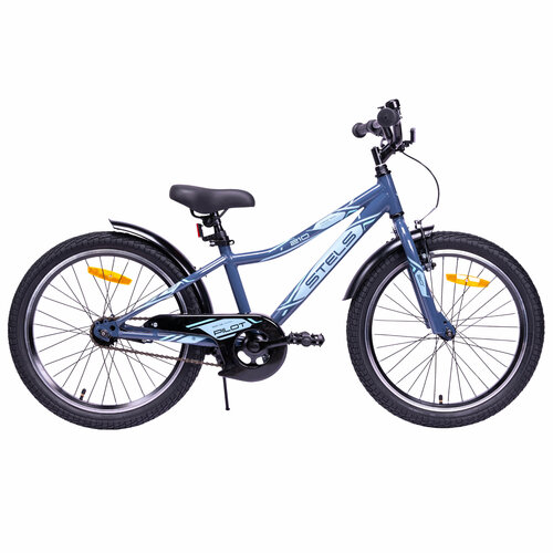 Подростковый двухколесный велосипед Stels 20 Pilot 210 рама 11 2021 года серый 11235₽