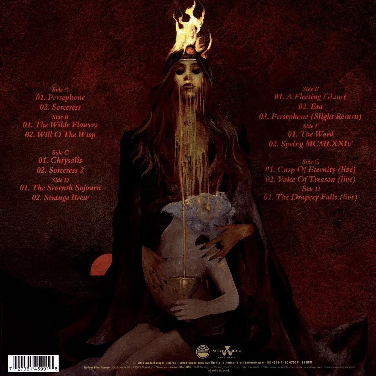 Виниловая пластинка Opeth, Sorceress (V10) (Box) (coloured) (0727361459918) IAO - фото №2