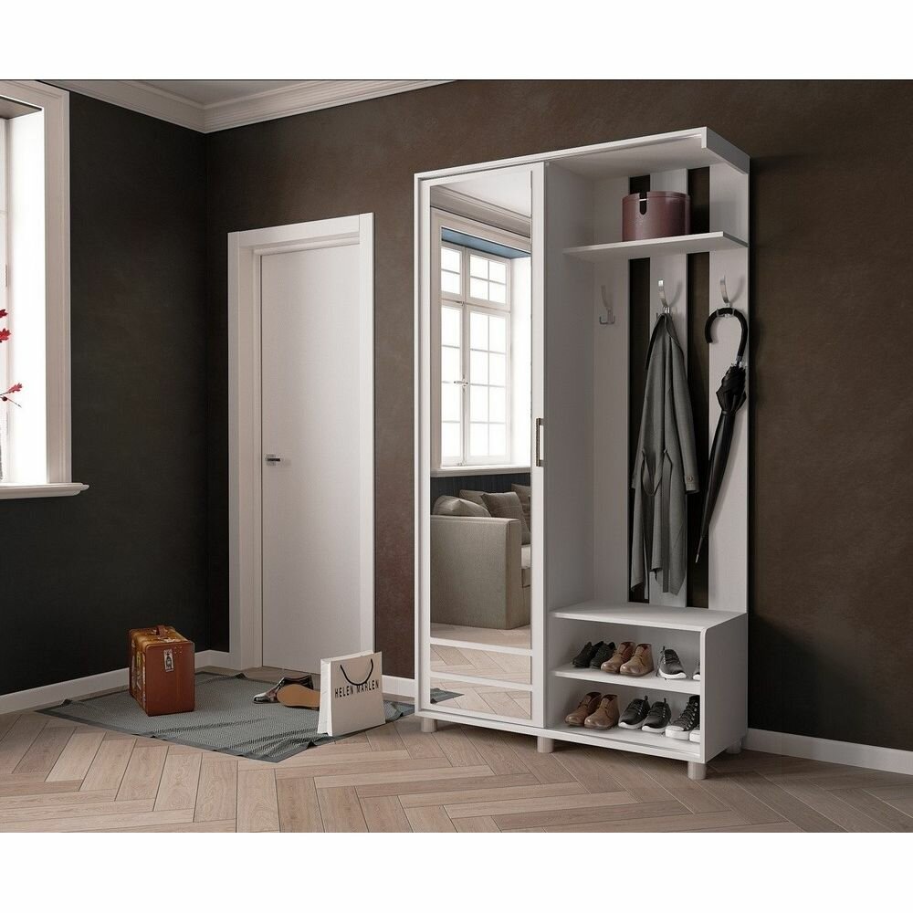 фото Прихожая "Ларго-2" Белый