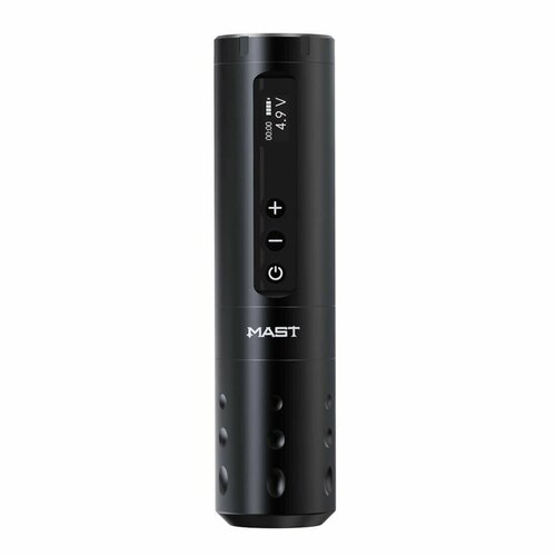 Беспроводная тату машинка с большой ёмкостью аккумулятора Mast A2 Wireless Pen 5000mAh Black белый