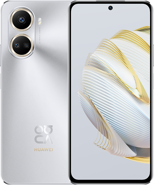 Смартфон Huawei Nova 10 SE (51097MYC) 8/256GB, мерцающий серебристый