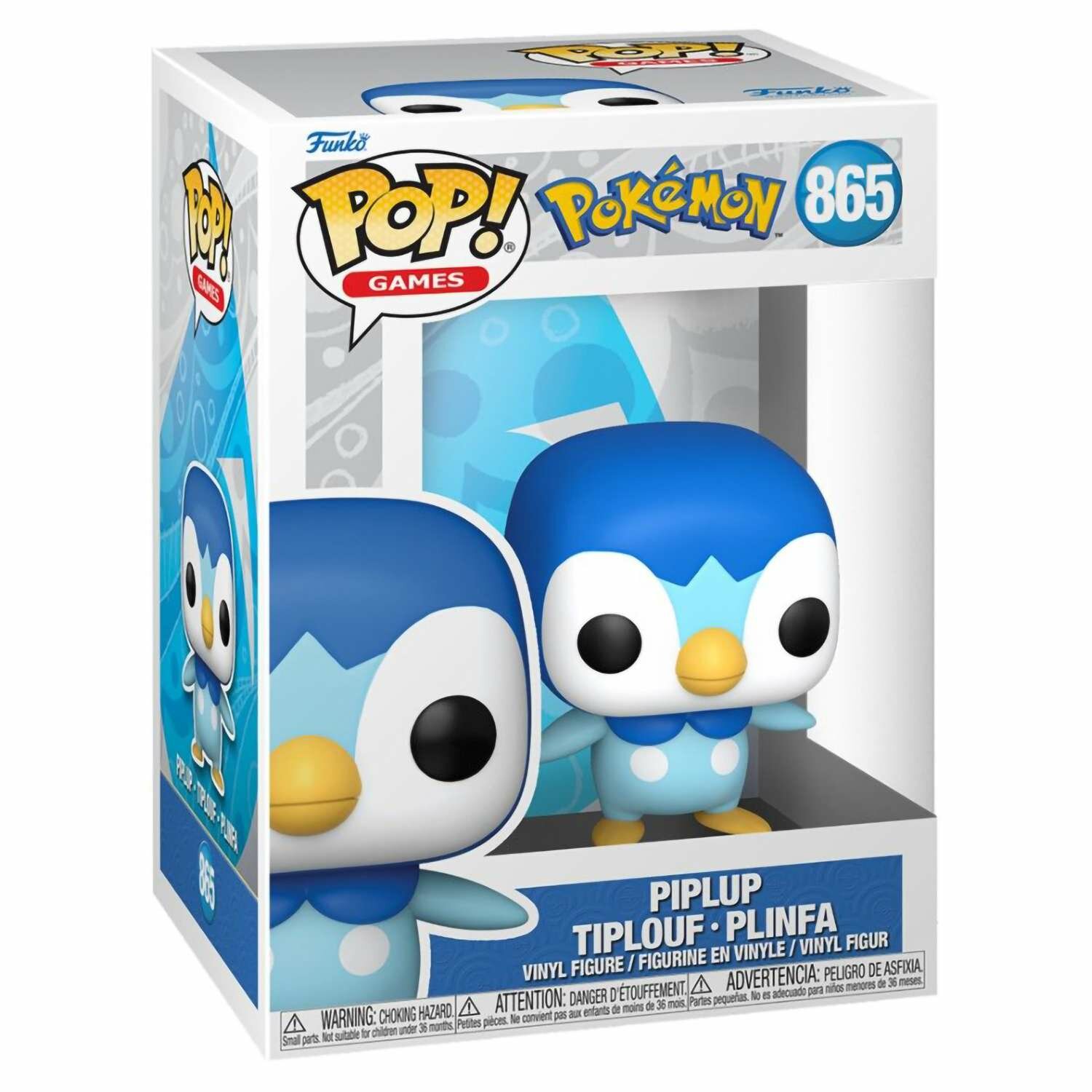 Фигурка Funko POP! Покемон: Пиплуп - фото №8