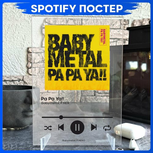 Spotify poster Babymetal трек пластинка babymetal виниловая пластинка babymetal 10 babymetal budokan