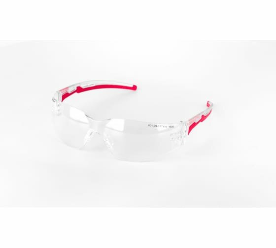 Защитные открытые очки РОСОМЗ O15 Hammer Active SG (2C-1,2 PC) с мягким носоупором 11537-5 (цвет оправы: чёрный/жёлтый)