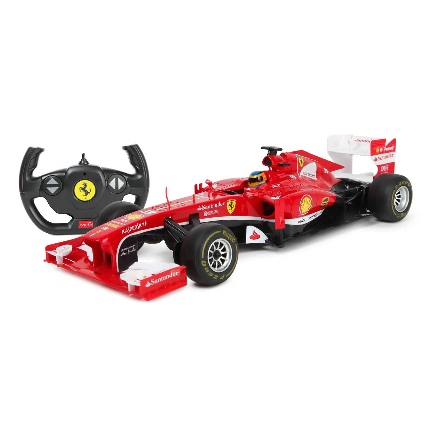 Машина Rastar РУ 1:12 Ferrari F1 Красная 57400