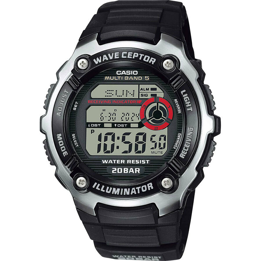 Наручные часы CASIO, серый, черный