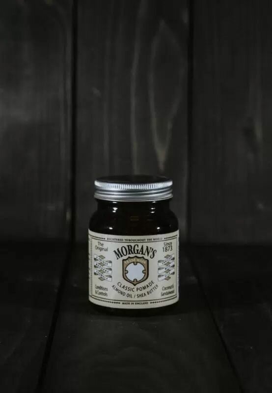 Morgan's Pomade Помада для укладки волос классическая с Маслом Миндаля и Ши 100 г