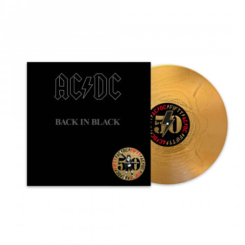 Виниловая пластинка Sony Music AС/DС - Back In Black (50th Anniversary Edition) (Gold Nugget Vinyl)