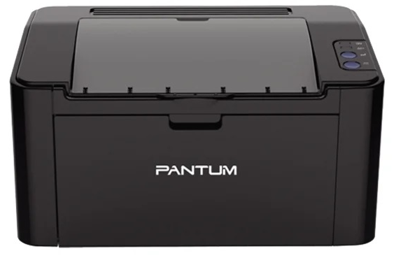 Лазерный монохромный принтер Pantum P2500W, Printer, Mono laser, А4, 22 ppm (max 15000 p/mon), 600 MHz, 1200x1200 dpi, 128 MB RAM, paper tray 150 pages, USB, WiFi, start. cartridge 1600 pages (black)