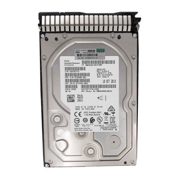 Жесткий диск HP 872493-004 4Tb 7200 SAS 3,5" HDD