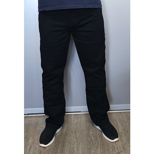 Джинсы классические Wrangler, размер W36 L34, черный джинсы классические wrangler размер w36 l30 синий