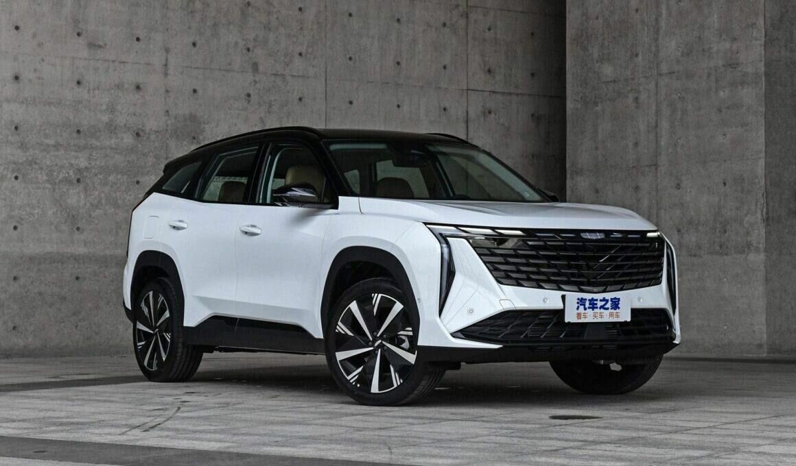 Защитная гидрогелевая плёнка для монитора Geely Atlas 2 поколение(2023) (глянцевая)