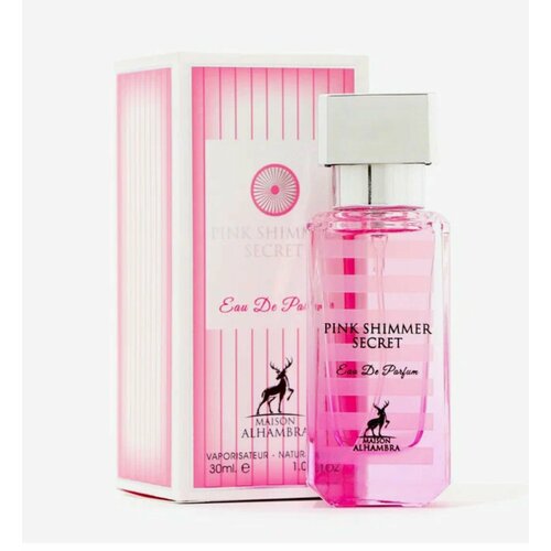 Maison Alhambra Парфюмерная вода женская PINK SHIMMER SECRET, 30 мл pink shimmer secret perfume 100ml edp