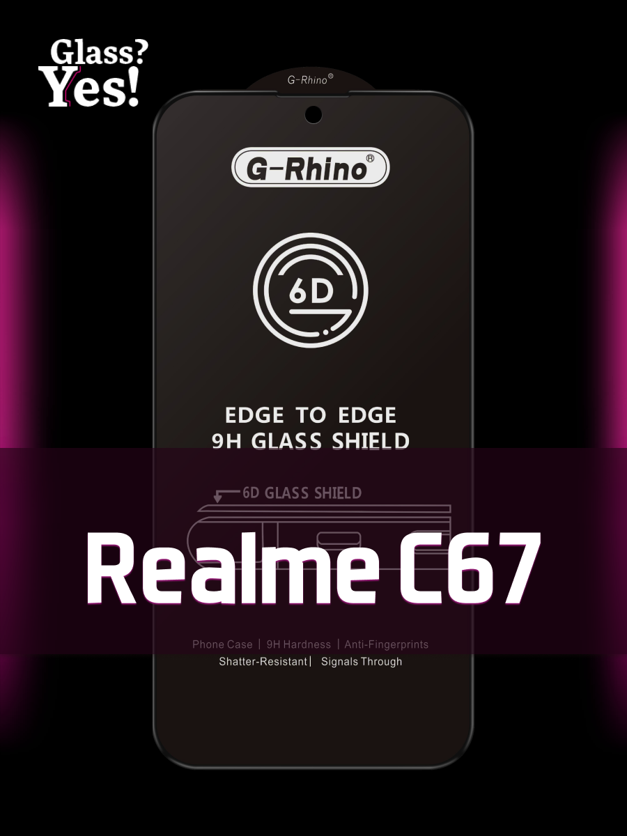 Защитное стекло на Realme C67 c 67 для Реалии Реалме Рилми Реалми Ц67 ц 67 С67 с 67