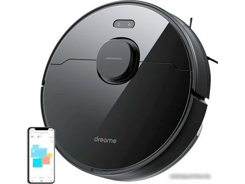 фото Робот-пылесос Dreame DreameBot Robot Vacuum and Mop D9 Max Black Black (RLD33GA Black)