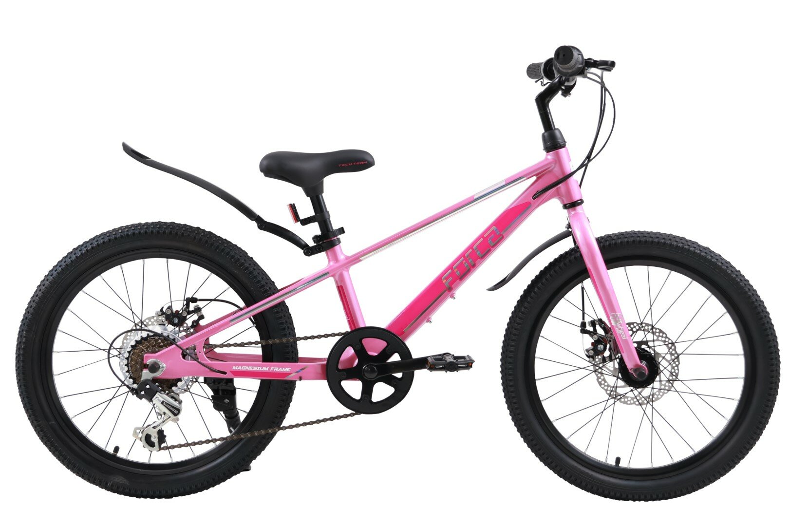 Детский велосипед TECH TEAM Forca 20' pink (магниевый сплав) NN012563 NN012563