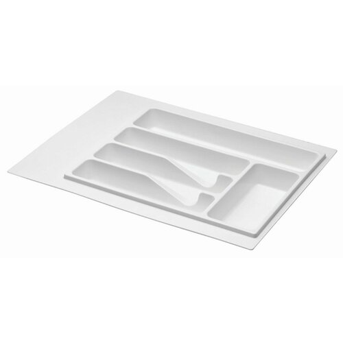 Лоток Lotti для столовых приборов в базу 450 мм (490x390x45 мм), цвет - белый