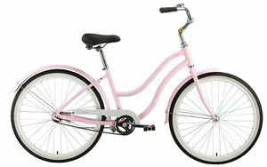 Женский велосипед Forward Evia 26 (2024) 16" Светло-розовый (157-180 см)