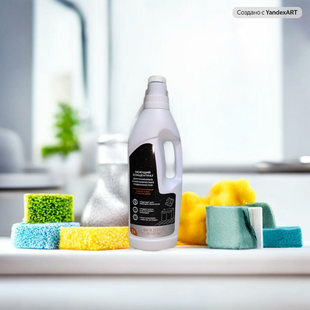 фото "Biolistov" Моющее средство для чистки плитки, 1 литр