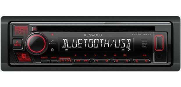 Автомагнитола Kenwood KDC-BT560U 1DIN 4x50Вт