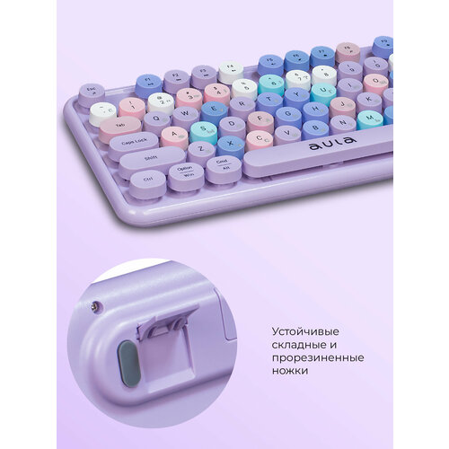 Комплект клавиатура мышь AULA AC306 Dark Green-Black 3552₽