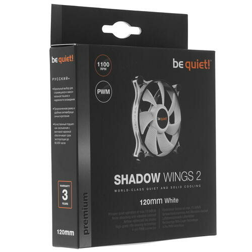 Вентилятор для корпуса be quiet! Shadow Wings 2 WM BL085 - фото №14