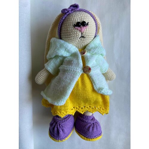 Кукла Заяц ручной работы мягкая игрушка