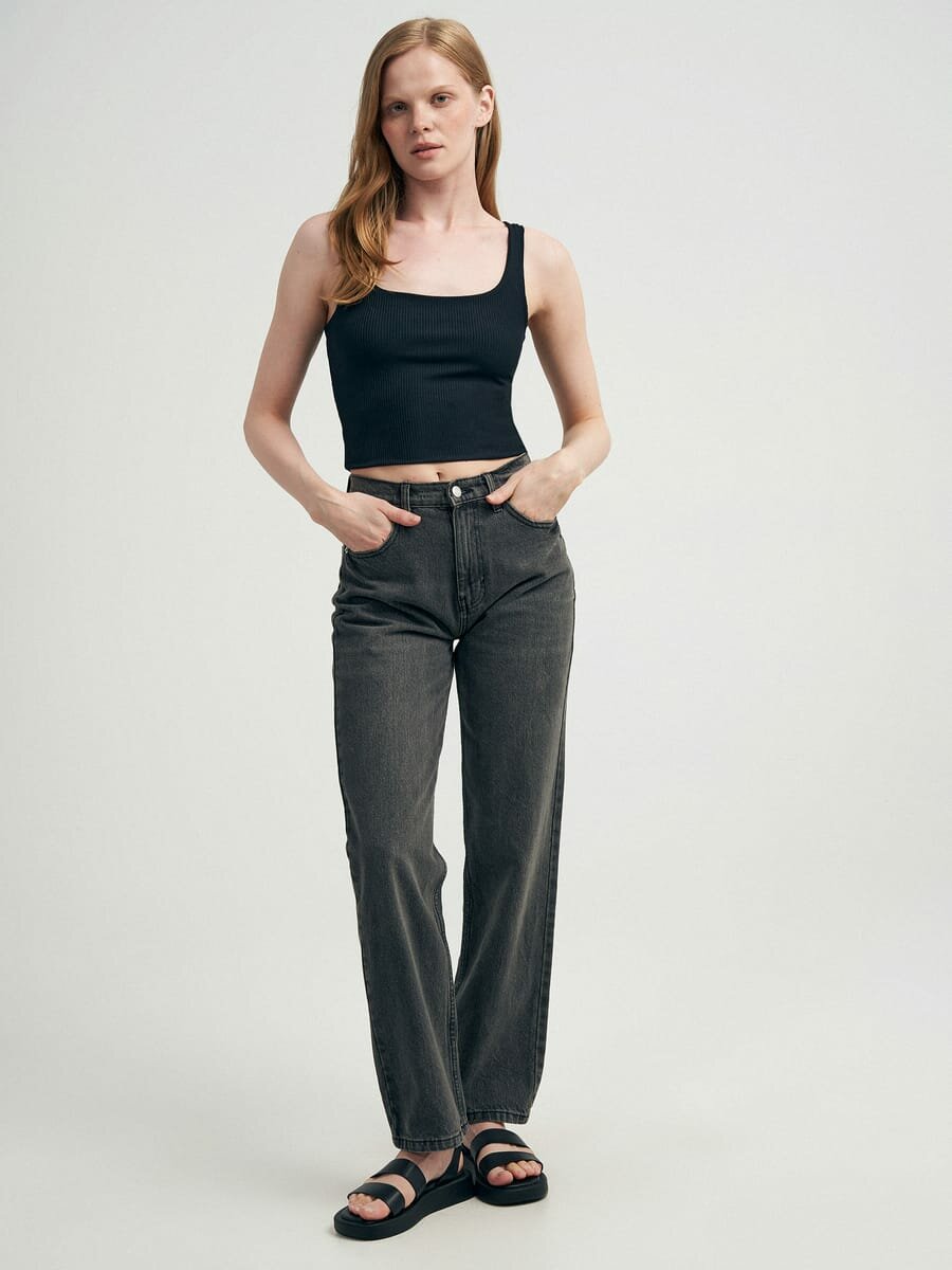 Топ ТВОЕ, размер S, черный — фото 1