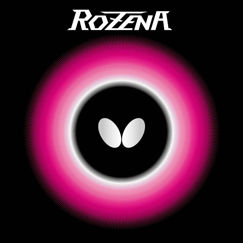 Накладка для н/тенниса Butterfly Rozena, Black, 2.1