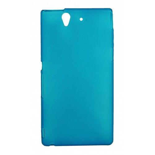 Накладка силиконовая для Sony Xperia Z бирюзовая накладка силиконовая для sony xperia z l36h голубая
