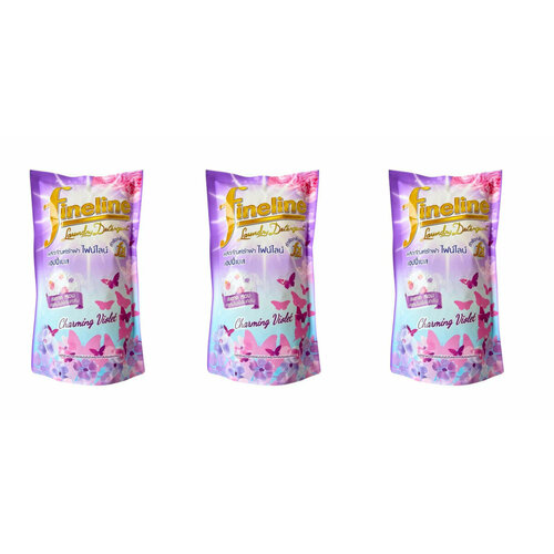 Гель для стирки концентрированный Fineline Charming Violet фиолетовый 400 мл 3 шт 2214₽