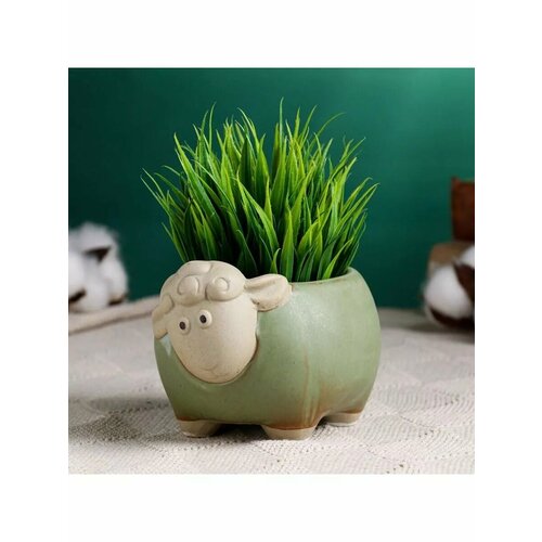 Горшок Лаки Овечка 11х9х8см 886₽