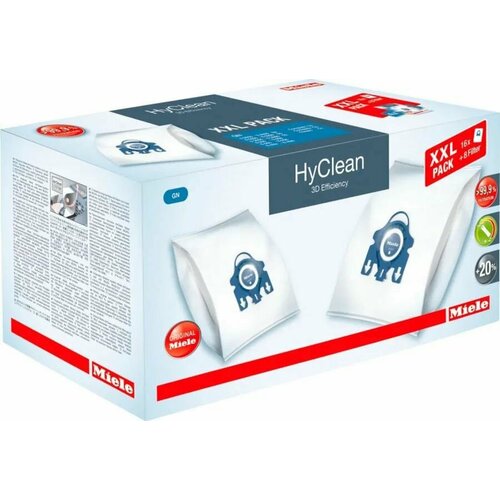 Мешки-пылесборники для пылесосов Miele HyClean 3D Efficiency GN XXL PACK 16шт 11990₽
