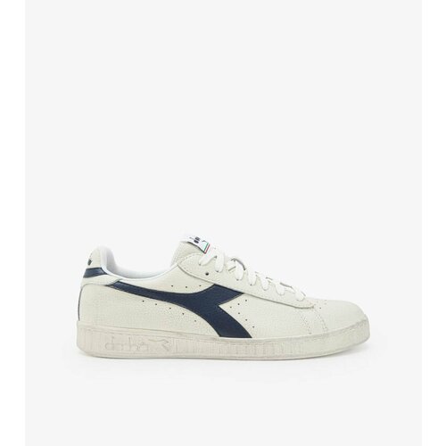 фото Кеды diadora game l low waxed, размер t8, белый/синий