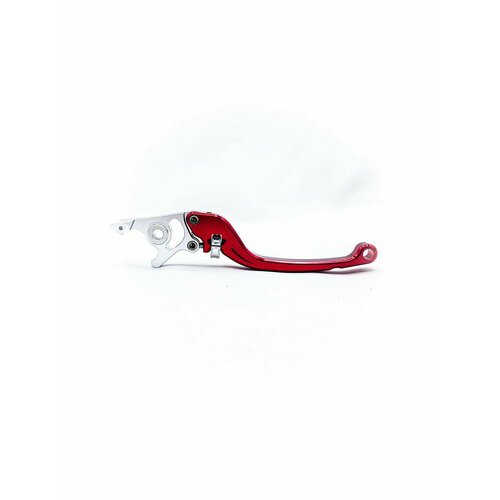 Ручка тормоза левая (красная c регулировкой)