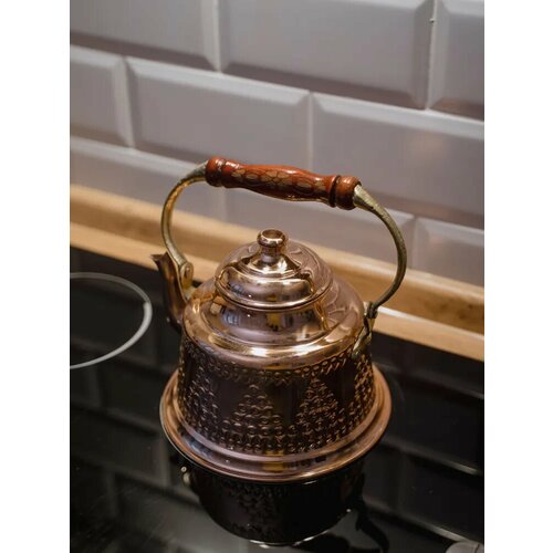 Турецкий медный чайник, 1300 мл