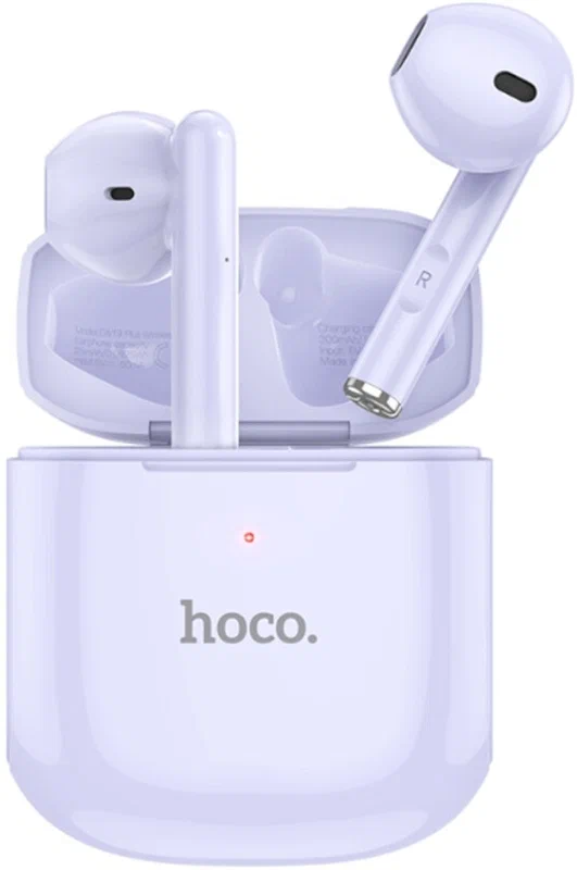 Наушники Hoco Ew19, Tws, беспроводные, вкладыши, BT 5.3, 25/300 мАч, фиолетовые Hoco 9881965