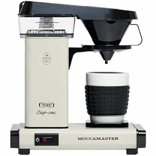 Moccamaster Cup-One Маленькая кофемашина Кофемашина с фильтром Off-White 300 мл