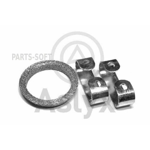 ASLYX AS-200962 Комплект колец уплотнительных VW GOLF IIPASSATIIIT4 приемной трубы 1000₽