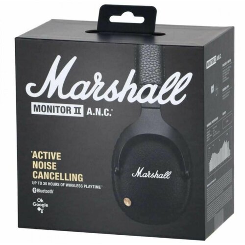 Беспроводные наушники Маршал Monitor II ANC Black 6299₽