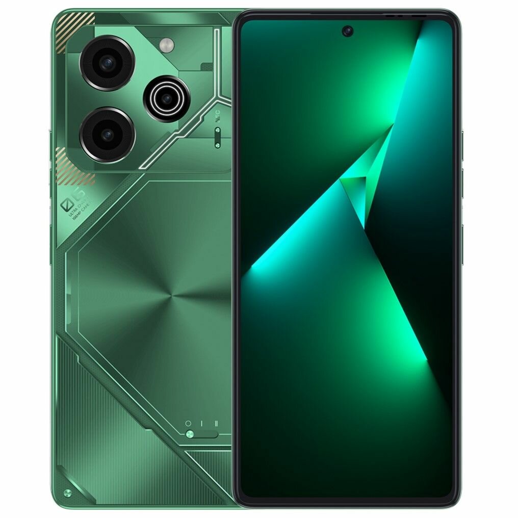 Смартфон Tecno POVA 6 Pro 5G 12+256 Гб, зелёный — фото 1