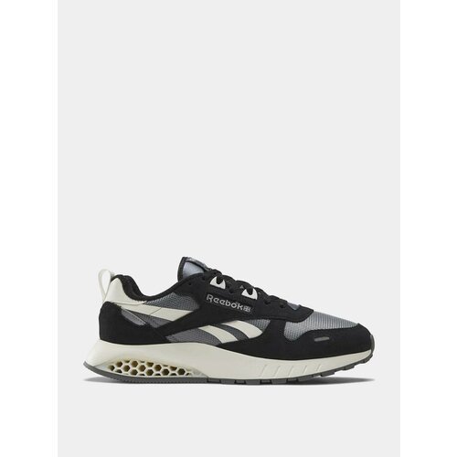 фото Кроссовки reebok classic leather hexalite +, размер 43 eu, серый, черный