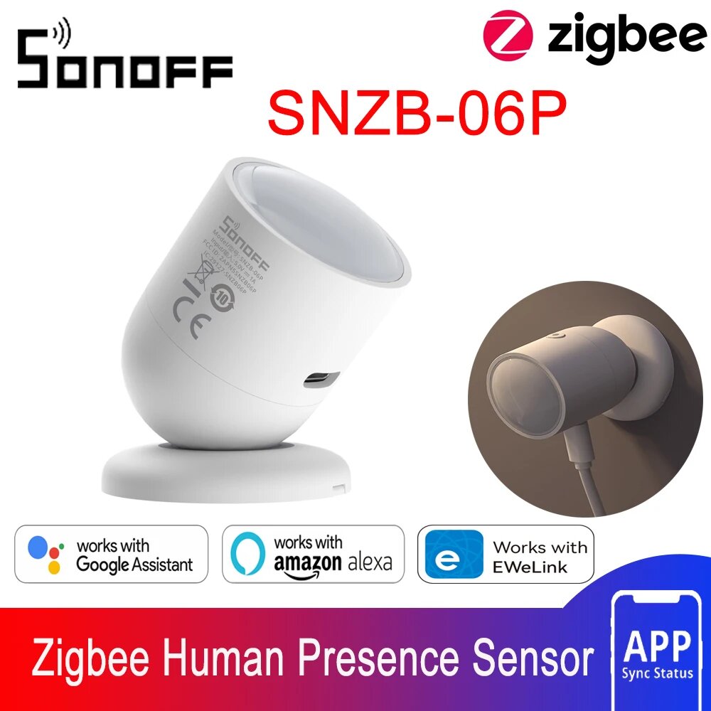 Датчик присутствия SONOFF SNZB-06P - ZigBee — фото 1