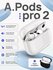 Наушники беспроводные : A Pods Pro 2 Original Quality: PREMIUM: с...